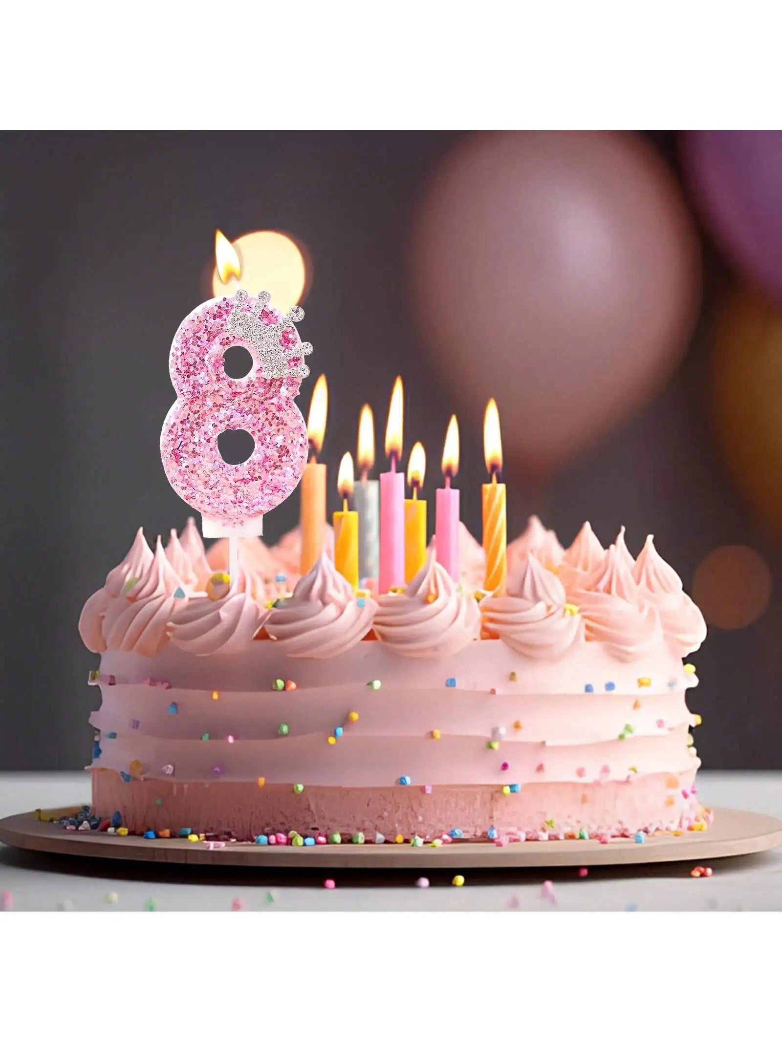 Vela de Aniversário Infantil Princess