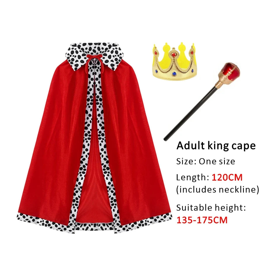 Fantasia de Rei, Fantasia de Príncipe, Fantasia Infantil, Fantasia de Realeza, Fantasia para Festa, Fantasia Unissex, Fantasia com Capa, Fantasia de Monarca, Fantasia de Rei Infantil, Fantasia para Aniversário Infantil