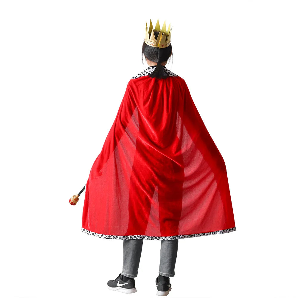 Fantasia de Rei, Fantasia de Príncipe, Fantasia Infantil, Fantasia de Realeza, Fantasia para Festa, Fantasia Unissex, Fantasia com Capa, Fantasia de Monarca, Fantasia de Rei Infantil, Fantasia para Aniversário Infantil