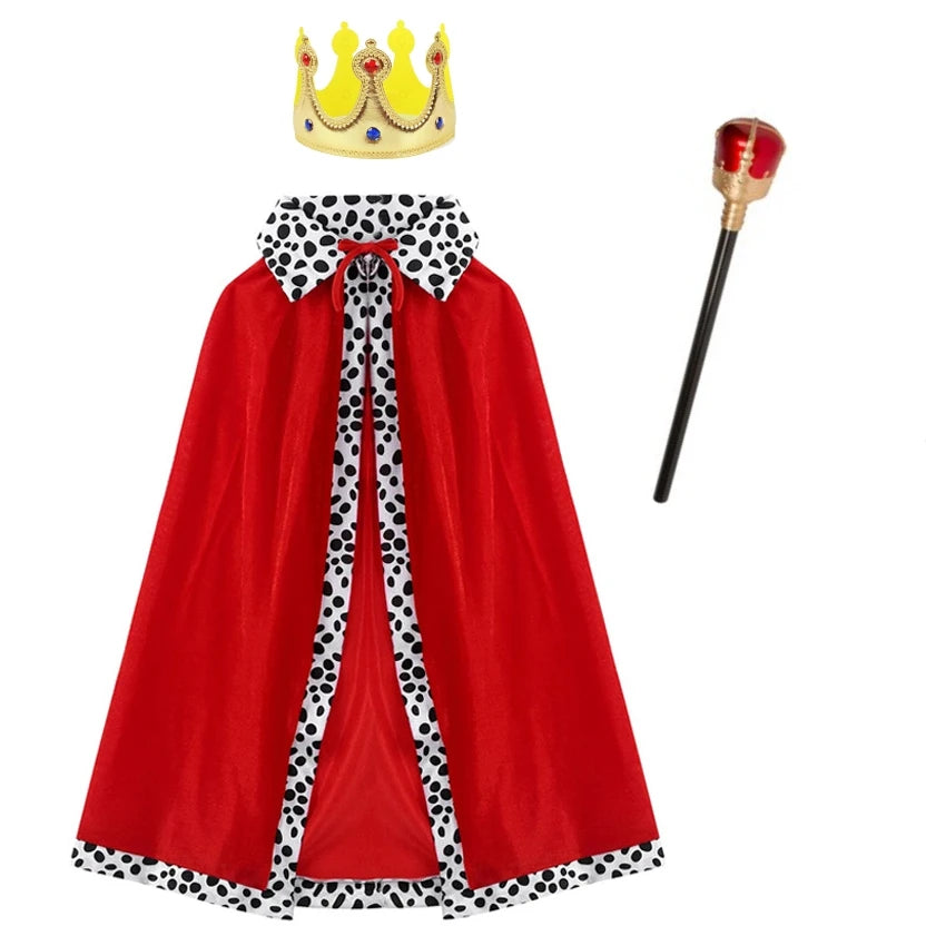 Fantasia de Rei, Fantasia de Príncipe, Fantasia Infantil, Fantasia de Realeza, Fantasia para Festa, Fantasia Unissex, Fantasia com Capa, Fantasia de Monarca, Fantasia de Rei Infantil, Fantasia para Aniversário Infantil