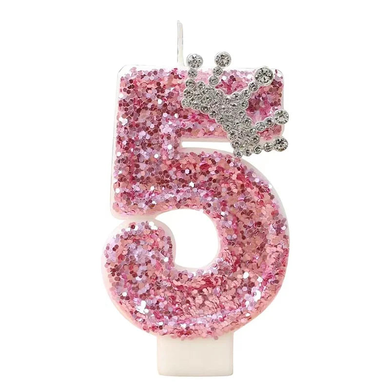 Vela de Aniversário Infantil Princess