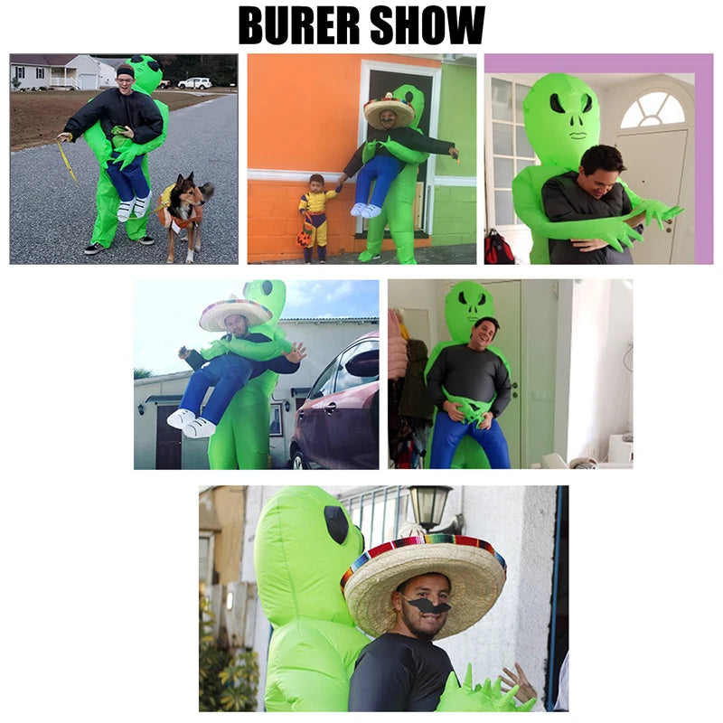 Fantasia Alien, Fantasia Infantil, Fantasia Inflável, Fantasia para Festa, Fantasia de Alienígena, Fantasia Unissex, Fantasia para Crianças, Fantasia para Aniversário, Fantasia Divertida, Fantasia de Halloween