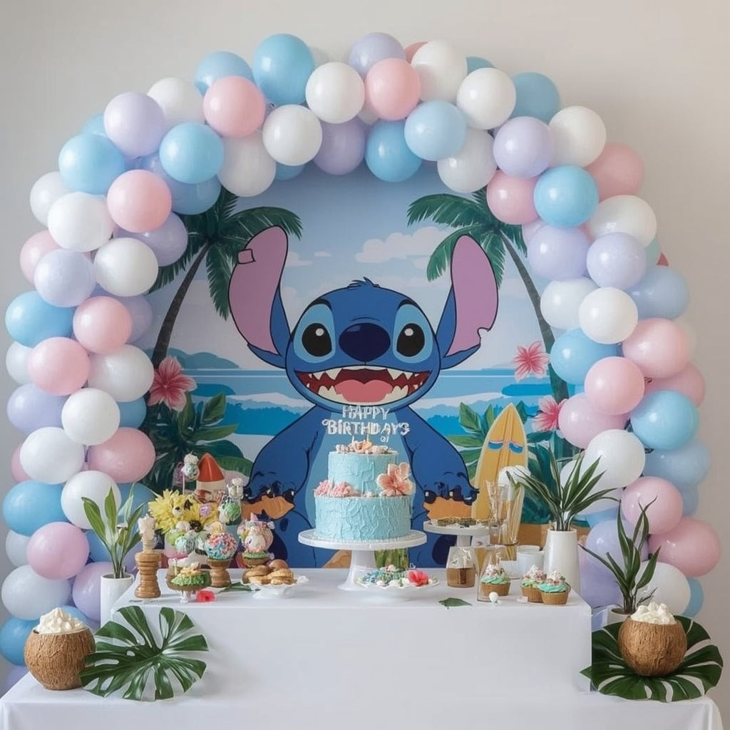 Painéis de Fundo para Festa Infantil  - Personalizado Ohana