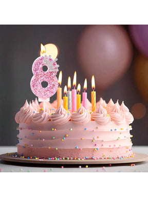 Vela de Aniversário Infantil Princess
