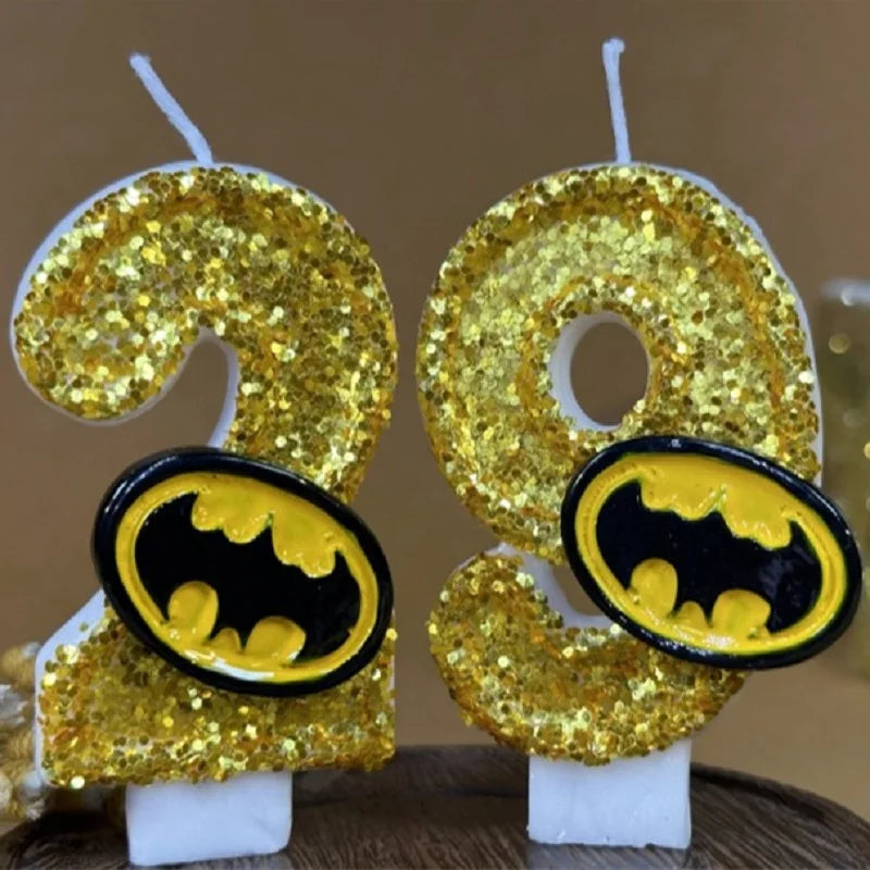 Vela de Aniversário Batman - Vela Personalizada