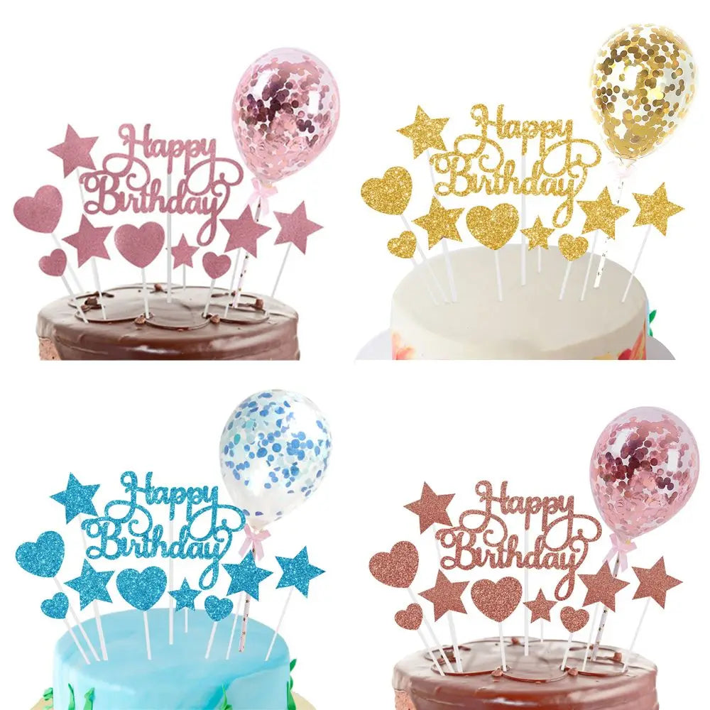 Kit de Decoração de Aniversário Happy Birthday
