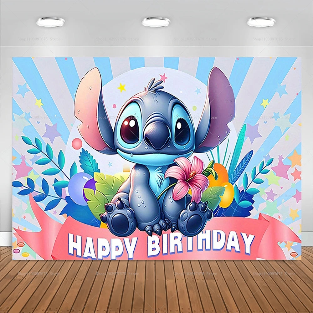 Painéis de Fundo Temáticos para Festa Infantil - Tropical