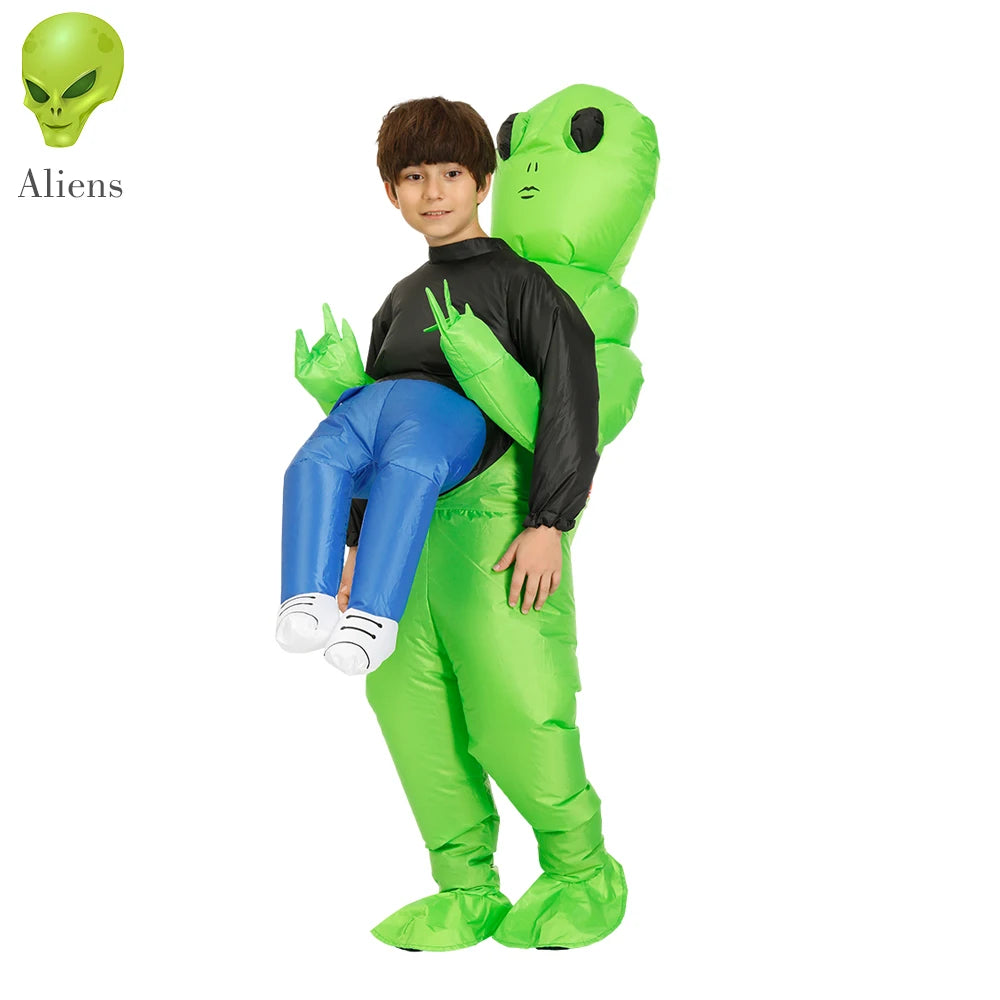 Fantasia Alien, Fantasia Infantil, Fantasia Inflável, Fantasia para Festa, Fantasia de Alienígena, Fantasia Unissex, Fantasia para Crianças, Fantasia para Aniversário, Fantasia Divertida, Fantasia de Halloween