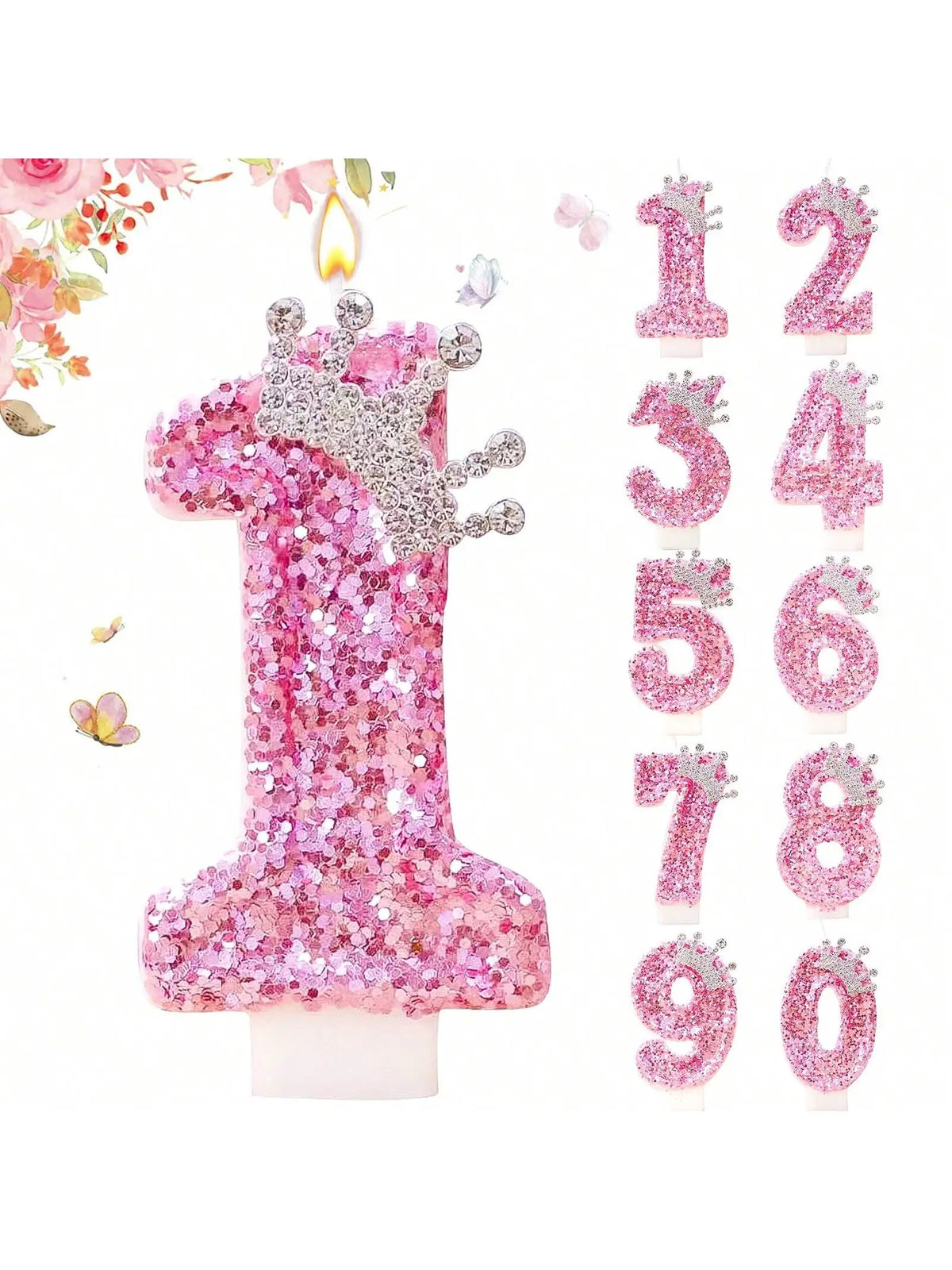 Vela de Aniversário Infantil Princess