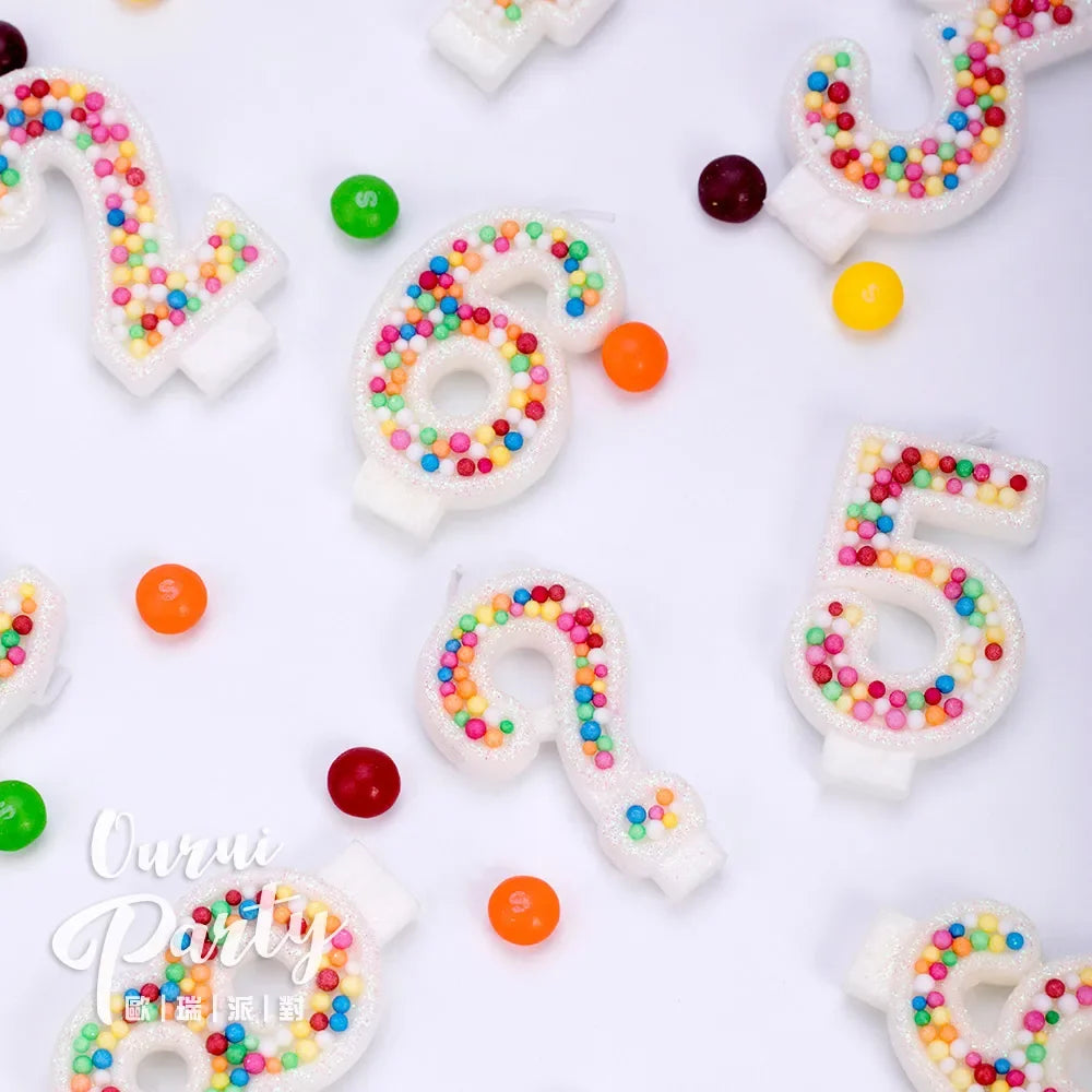 Vela de Aniversário Infantil Docinho