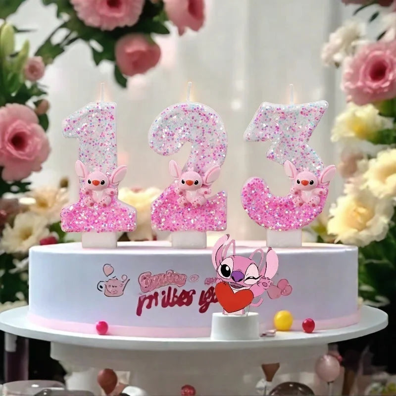 Vela de Aniversário Infantil Personalizada - Ohana