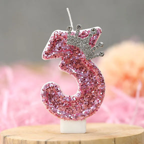 Vela de Aniversário Infantil Princess