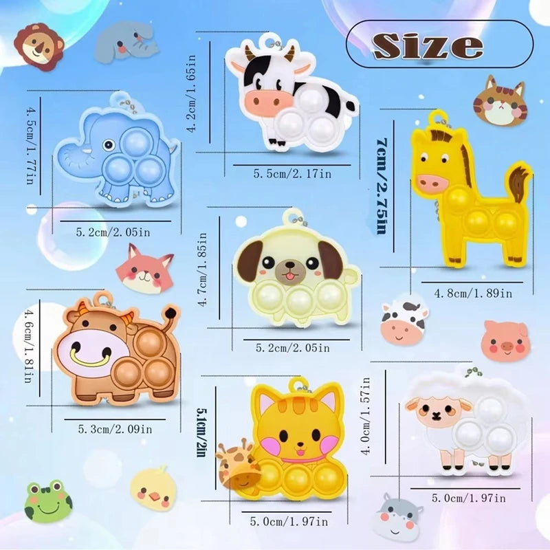 Pop It de Animais – Brinquedo Interativo para Crianças