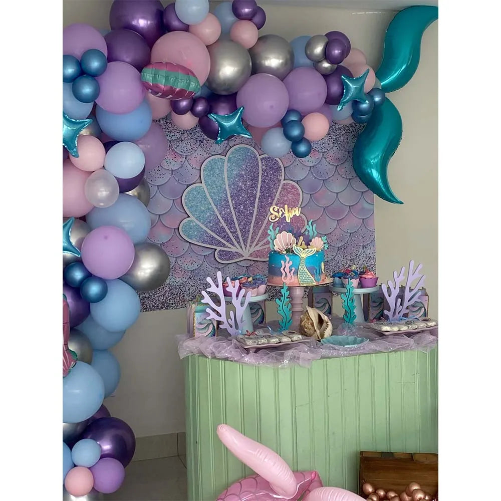 Painel de aniversário Feminino Personalizado - Brilhantts