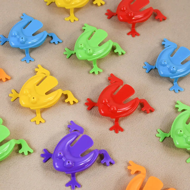 Sapinho de Plástico Pula-Pula – Brinquedo Divertido
